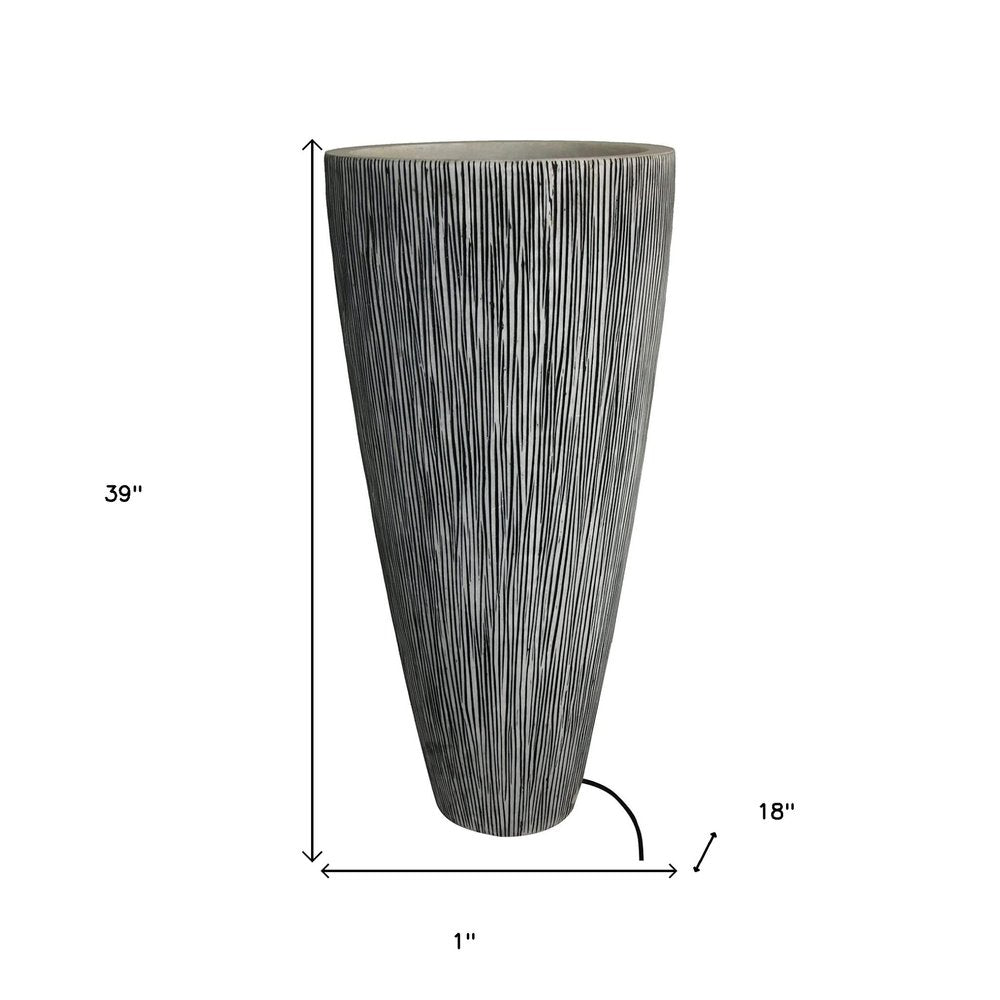 39" Gray Sandstone Garden Accents Accessories