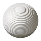 12" White Sandstone Garden Stone