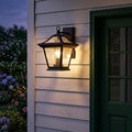 XL Antique Bronze Birdhouse Shape Outdoor Wall Light