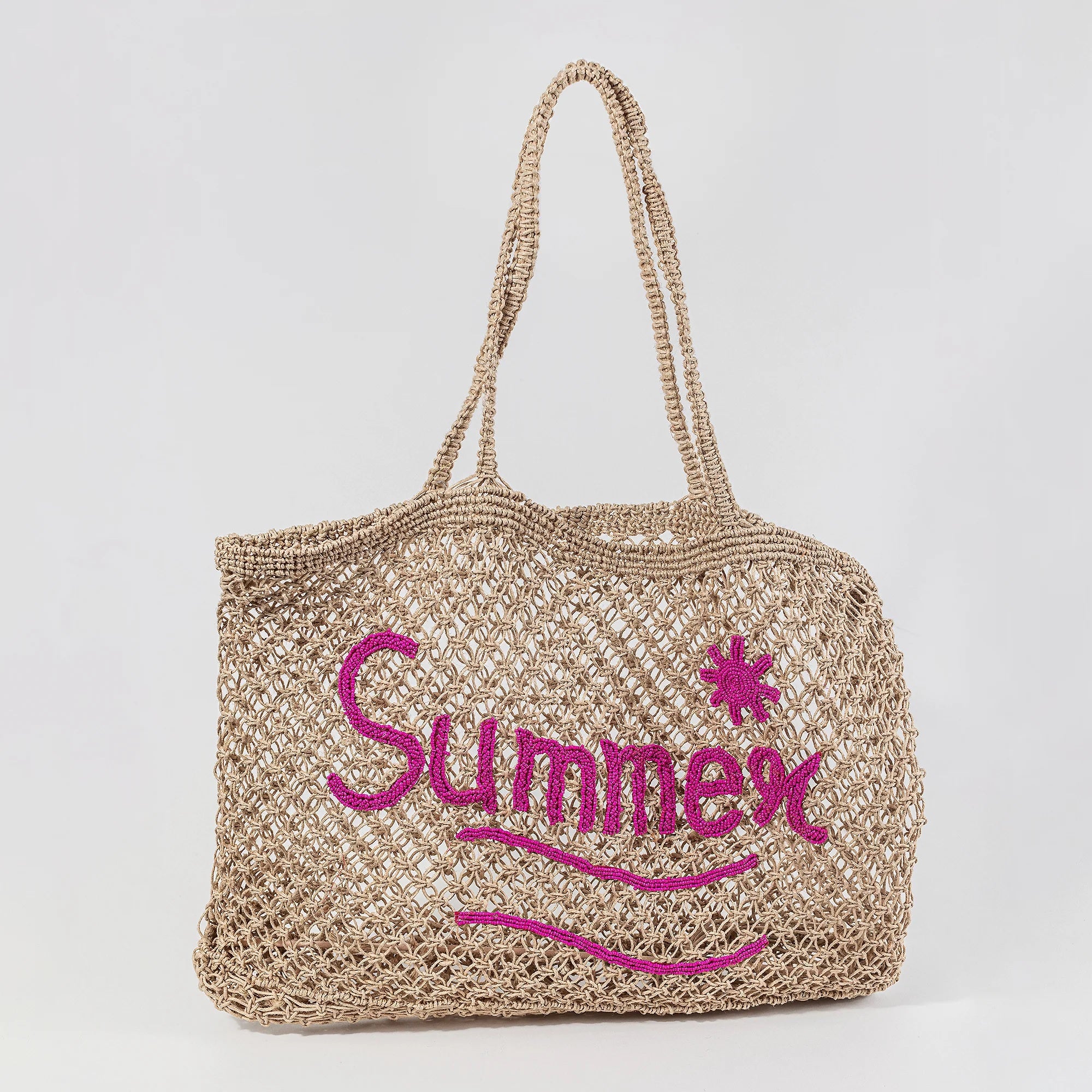 Jute handmade Summer Beach Bag