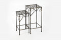 26" Black And Gold Metal Garden Accents Accessories