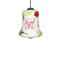 Mr. & Mrs. Our First Christmas Hand Painted Mouth Blown Glass Ornament