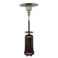 48000 BTU Bronze Steel Propane Cylindrical Pole Standing Patio Heater