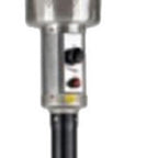 40000 BTU Black Steel Propane Cylindrical Pole Standing Patio Heater