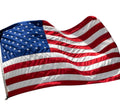3' x 5' Red White And Blue Embroidered Nylon American Flag
