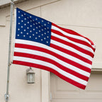 3' x 5' Red White And Blue Embroidered Nylon American Flag