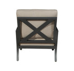 Six Piece Gray Metal Sectional Seating Group With Table