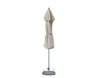 102" Ecru Polyester Square Market Patio Umbrella