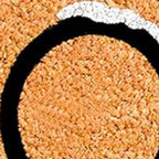 17" X 29" Natural Black and White Coir Happy Holidays Outdoor Christmas Door Mat