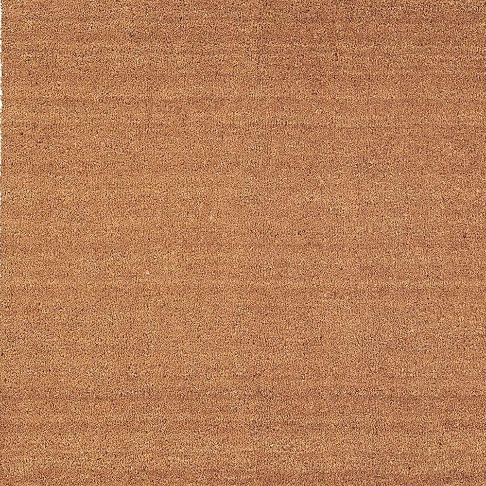 24" X 36" Natural Coir Solid Color Outdoor Door Mat