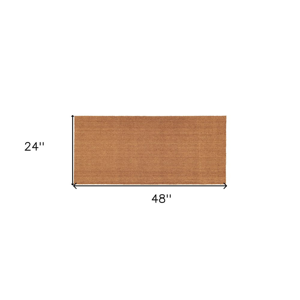 36" X 72" Natural Coir Outdoor Door Mat