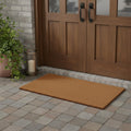 24" X 48" Natural Coir Solid Color Outdoor Door Mat