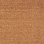 24" X 48" Natural Coir Solid Color Outdoor Door Mat