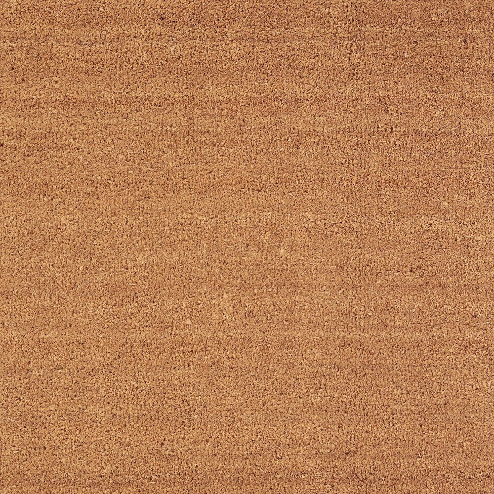 24" X 48" Natural Coir Solid Color Outdoor Door Mat