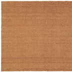 24" X 48" Natural Coir Solid Color Outdoor Door Mat