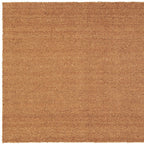 24" X 48" Natural Coir Solid Color Outdoor Door Mat
