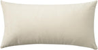 24" X 12" Beige Christmas Throw Pillow