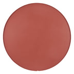 29" Terra Cotta Rounded Aluminum Outdoor Coffee Table