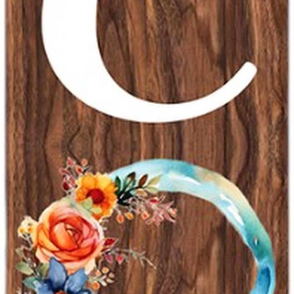 72" Brown And White Solid Wood Welcome To Our Home Porch Sign