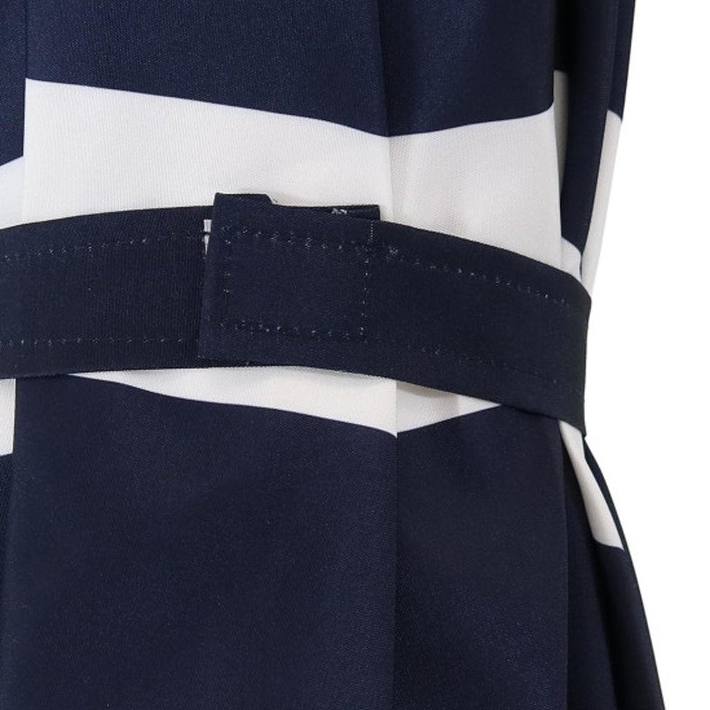 9' Dark Blue Polyester Octagonal Tilt Market Patio Umbrella