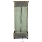48" Gray Stone LED lights Garden Art