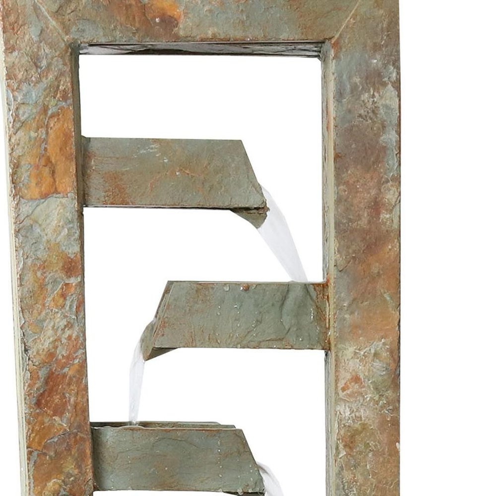 49" Gray Stone Garden Art