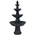 52" Black Heavy Duty Plastic Garden Hanging Wall or Door Decor