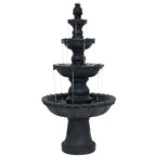 52" Black Heavy Duty Plastic Garden Hanging Wall or Door Decor