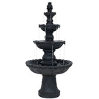 52" Black Heavy Duty Plastic Garden Hanging Wall or Door Decor