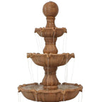 80" Brown Polyresin Garden Art