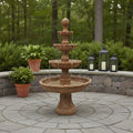 80" Brown Polyresin Garden Art