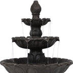 46" Dark Brown Heavy Duty Plastic Garden Hanging Wall or Door Decor