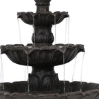 46" Dark Brown Heavy Duty Plastic Garden Hanging Wall or Door Decor