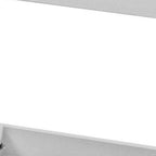 49" White Solid Wood Garden Hanging Wall or Door Decor