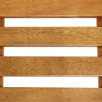 24" Brown Solid Wood Garden Hanging Wall or Door Decor