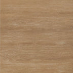 24" Natural And White Square Solid Wood And Wicker Outdoor Coffee Table