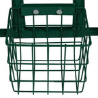 18" Green Steel Garden Stool