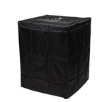 50000 BTU 22" Brown Wicker Propane Rectangular Fire Pit