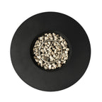 50000 BTU 32" Black Steel Propane Round Fire Pit