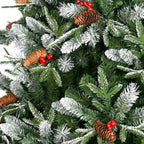 4' White Full Pine Christmas Tree