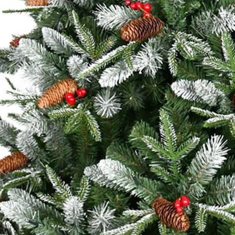 4' White Full Pine Christmas Tree