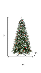 4' White Full Pine Christmas Tree