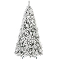 4' Full Flocked Pine Christmas Tree