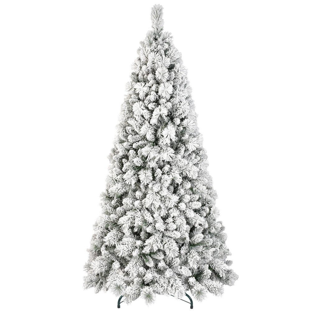 4' Full Flocked Pine Christmas Tree