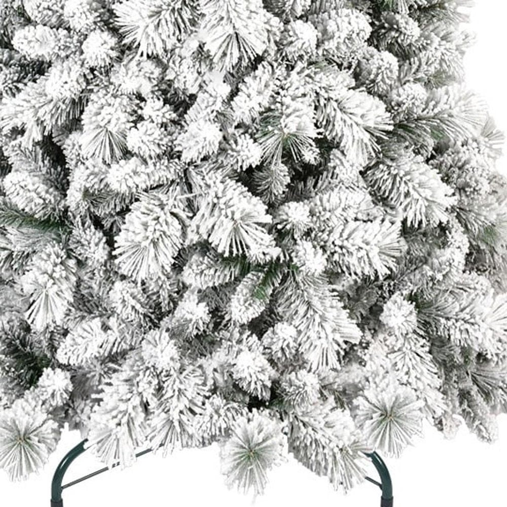 4' Full Flocked Pine Christmas Tree