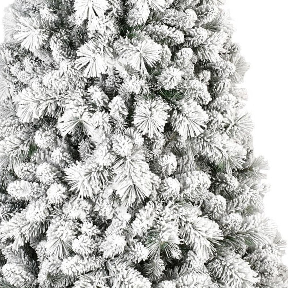 4' Full Flocked Pine Christmas Tree