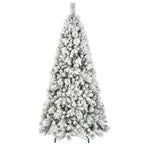 6' Full Flocked Pine Christmas Tree