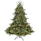 4' Pre Lit Full Pine Christmas Tree