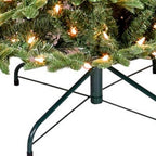 4' Pre Lit Full Pine Christmas Tree