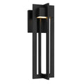 Black LED Dimmable Outdoor Hanging Light